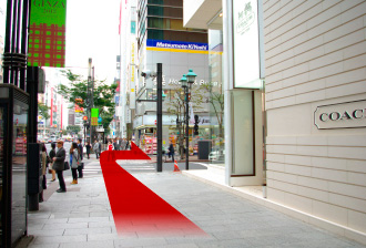 銀座駅からのルート3