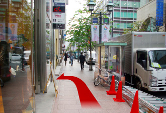 銀座駅からのルート5